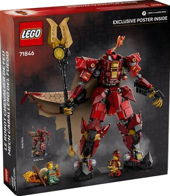 Lego Ninjago 71846 Der Feuerritter-Mech