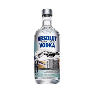 Absolut Vodka Blank 1 Mario Wagner 0.7L - Limited Edition 2012 - Sammler Wodka