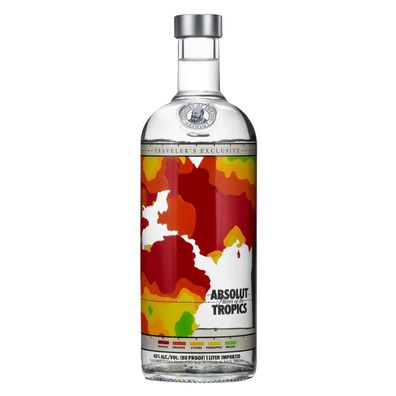 Absolut Vodka Tropics 1L %40 - Limited Edition - Sammler Tropischen Wodka - 2010