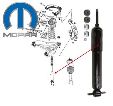 vorn Stoßdämpfer RAM 1500 2WD (Gen.4) (Mopar)