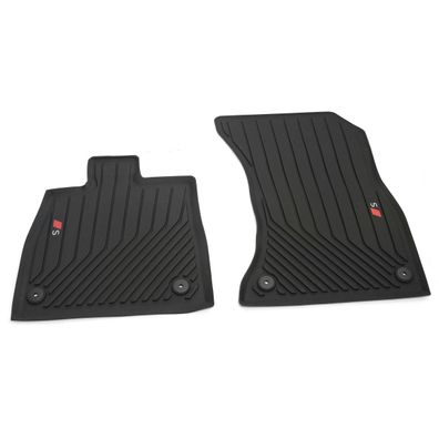 Original Audi SQ5 (GU) Gummi Fußmatten 2x Gummimatten vorn Allwettermatten 8MB061221A
