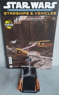 STAR WARS Deagostini Fanhome Anakins Podracer ISSUE 71 OVP & NEU