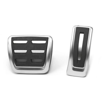 Original Audi Pedalkappen 2-teilig Edelstahl Kappen Gaspedal Bremspedal 8B1064205
