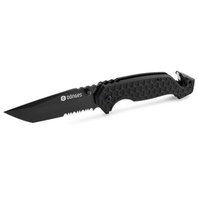 Dönges Rettungsmesser Basic, Tactical, Schwarz