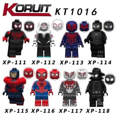 8 Pcs Super Hero Serie Kinder Puzzle Montage Bausteine Kleines Spielzeug