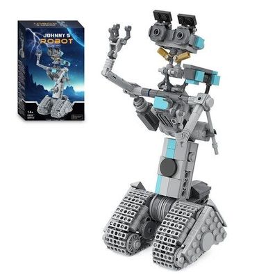 Johnny 5 Roboter Modell Maschine Action Figur Schaltung Bausteine â€?â€?Spielzeug