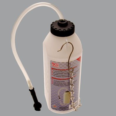 BGS Bremsenentlüfter Entlüfterflasche Entlüftungsgerät Bremse entlüften, 1 l