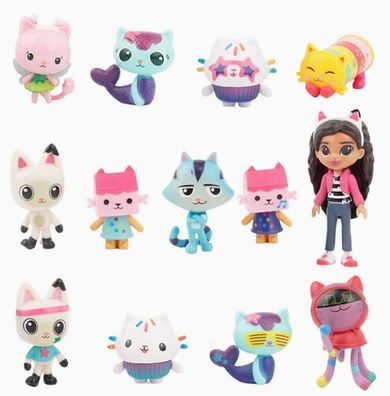 13 Teile/satz Gabby'S Puppenhaus Charakter Spielen Action-figuren Modell Spielze