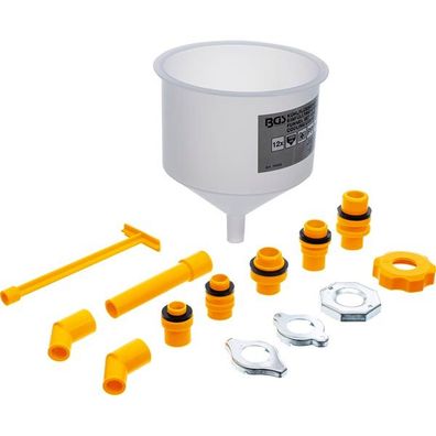Öl - und Kühlflüssigkeit-Einfülltrichter-Satz Trichter 1,6L 12-tlg