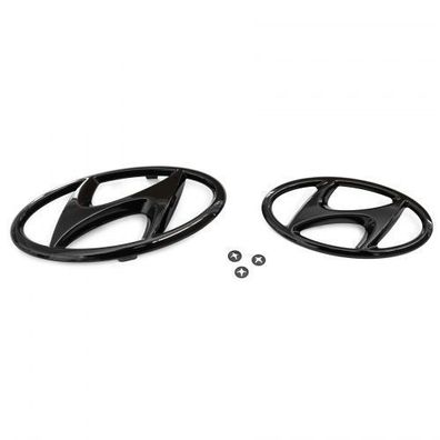Original Hyundai i20N (BC3) Emblem 2-teilig Schriftzug Logo schwarz 9999Z057167