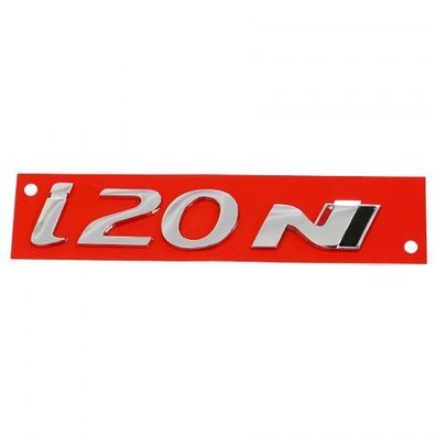 Original Hyundai i20N Schriftzug Aufkleber Emblem Logo chrom 86315CO010