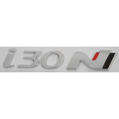 Original Hyundai i30N Schriftzug Aufkleber Emblem Logo chrom 86320S0700