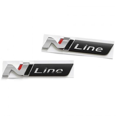 Original Hyundai Kona N-Line Plaketten Kotflügel seitlich Tuning Sport Emblem