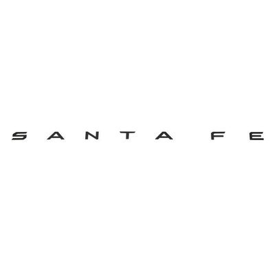 Original Hyundai Santa Fe (MX5) Schriftzug Aufkleber Heckklappe schwarz 86310P6100