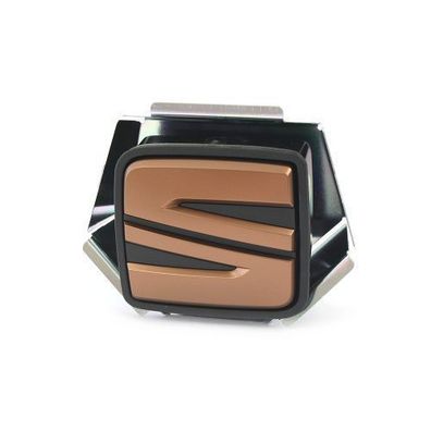 Original Seat Leon III (5F) CUPRA Heckklappengriff Heckklappe Emblem Kupfer