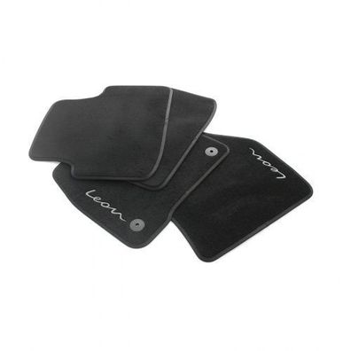 Original Seat Leon IV (KL) Trail Fußmatten 4x Stoffmatten Velours 5FB061675041