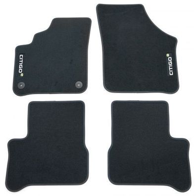 Original Skoda E-Citigo Textil Fußmatten CITIGOe iV Stoffmatten 1ST061404BB
