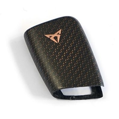 Original Seat CUPRA Schlüsselcover Kupfer-Carbon Zündschlüssel 575087013D