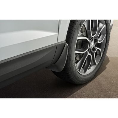 Original Skoda Karoq Schmutzfänger vorn Steinschlagschutz 57A075111A