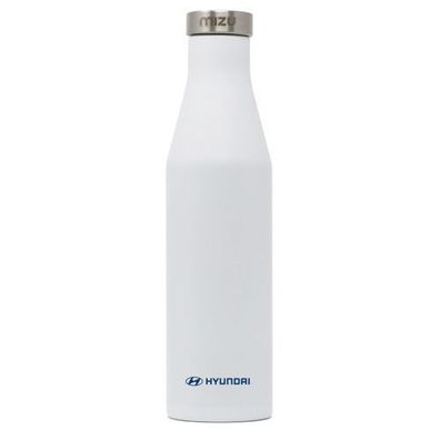 Original Hyundai Isolierflasche 560ml Trinkflasche Edelstahl weiß HMD00567