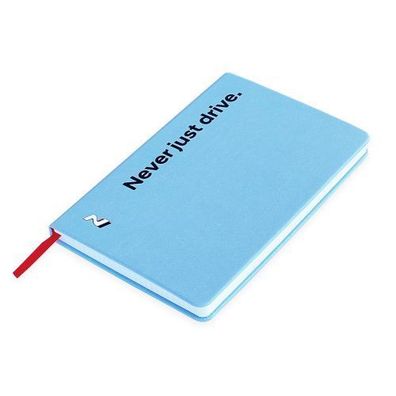Original Hyundai Notizbuch N-Design kariert Notizblock N-Logo blau HMD00566