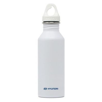 Original Hyundai Trinkflasche 500ml Edelstahl weiß HMD00569