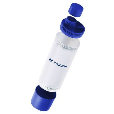 Original Hyundai Trinkflasche Multifunktionsflasche 3-in-1 Flasche Logo HMD00584