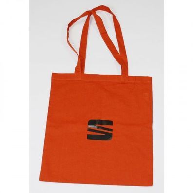 Original Seat Baumwolltasche Tragetasche Beutel orange 6H1087317KAC