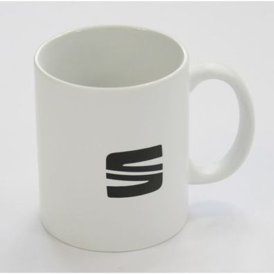 Original Seat Tasse weiß Kaffeetasse Keramiktasse Becher 6H1069601KAB