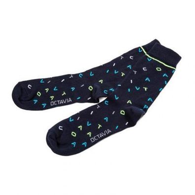 Original Skoda Baumwollsocken Octavia Socken Strümpfe Unisex Gr. 43-46