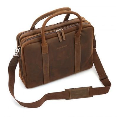 Original Skoda Businesstasche SUPERB Vintage Tasche Rindleder MVF64-011