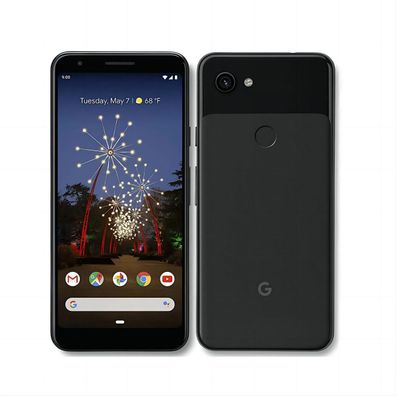 Google Pixel 3a 4 + 64 GB Single SIM Es ist schwarz