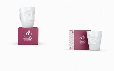 Fiftyeight Henkelbecher-Set 2-tlg. 350 ml Nr 007 weiß Kaffeebecher Mug