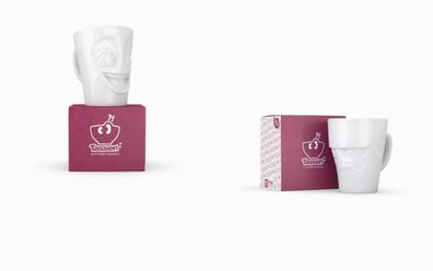 Fiftyeight Henkelbecher-Set 2-tlg. 350 ml Nr 023 weiß Kaffeebecher Mug