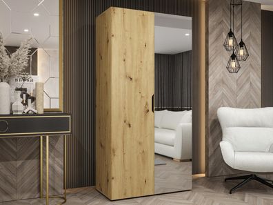 Kleiderschrank Malaga mit Spiegiel Kleiderschrank Schlafzimmerschrank Garderobe