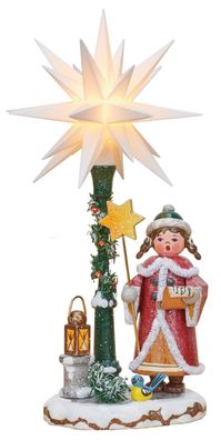 Hubrig Winterkinder - Herrnhuter Sternsinger - 15 cm, elektrisch beleuchtet