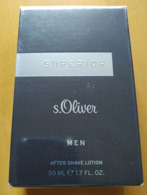s. Oliver Superior Men After Shave Lotion 50ml Men