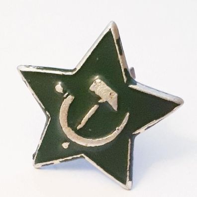 UDSSR Abzeichen Pin Stern oliv