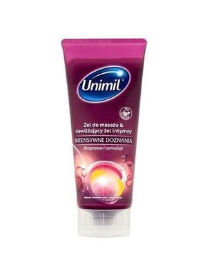Unimil Intensives Erlebnis Massagegel & Feuchtigkeitsspendendes Intimgel, 200ml