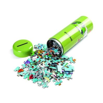 Original Skoda Puzzle 132 Teile Fahrzeuge Autos Spardose 6U0087525