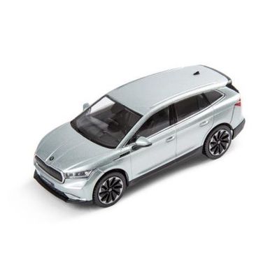 Original Skoda ENYAQ iV Modellauto 1:43 silber Miniatur 5LA099300F7B