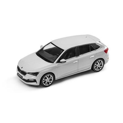 Original Skoda Scala Modellauto 1:43 Miniatur Modell weiß 657099300S9R