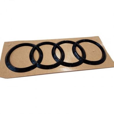 Original Audi Ringe Emblem schwarz A3 (8V) Limousine Logo Aufkleber 8V5853742T94