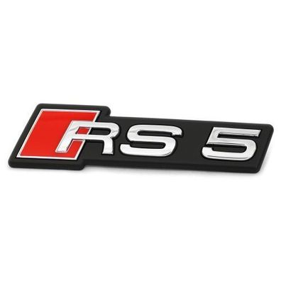 Original Audi RS5 (B9) Schriftzug Kühlergrill Logo Plakette chrom 8W6853736G2ZZ