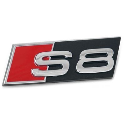 Original Audi S8 (D5) Schriftzug Plakette chrom Kühlergrill Emblem 4N0853736B2ZZ
