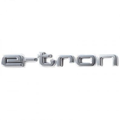 Original Audi Schriftzug e-tron Emblem Logo Aufkleber selbstklebend 4KE8537413Q7