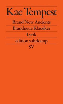 Brand New Ancients / Brandneue Klassiker | Lyrik | Kate Tempest | Taschenbuch