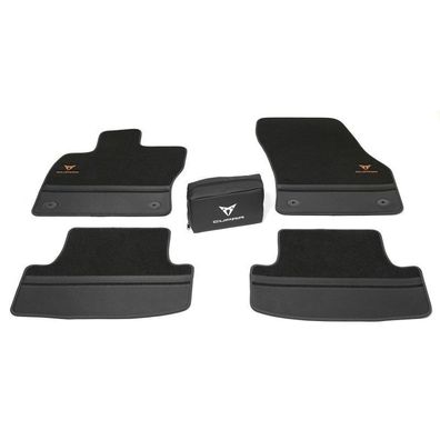 Original CUPRA Ateca Premium Fußmatten Textilfußmatten Sicherheits-Kit 576087700L
