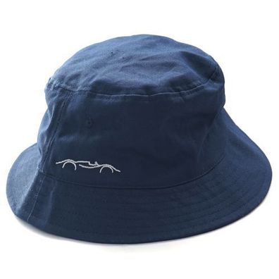 Audi Hut Anglerhut Silhouette Logo navy A7-7218