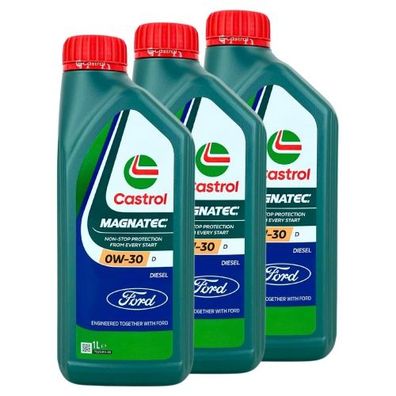 Ford Castrol Magnatec 0W-30 D 3x1 Liter